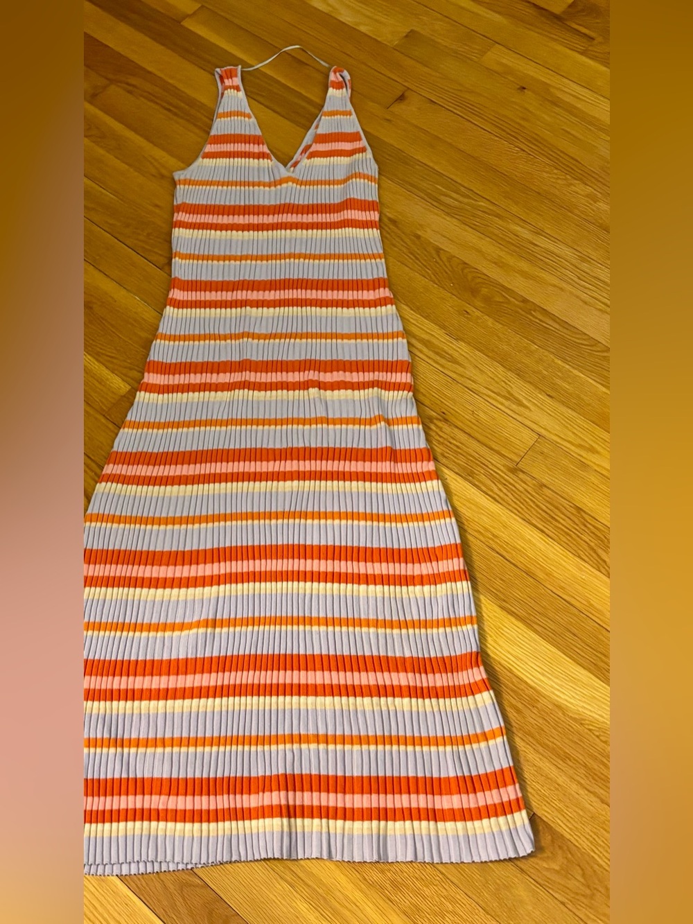 Seafolly, Summer Sherbet Cotton Midi Dress, size L - Picture 3 of 5